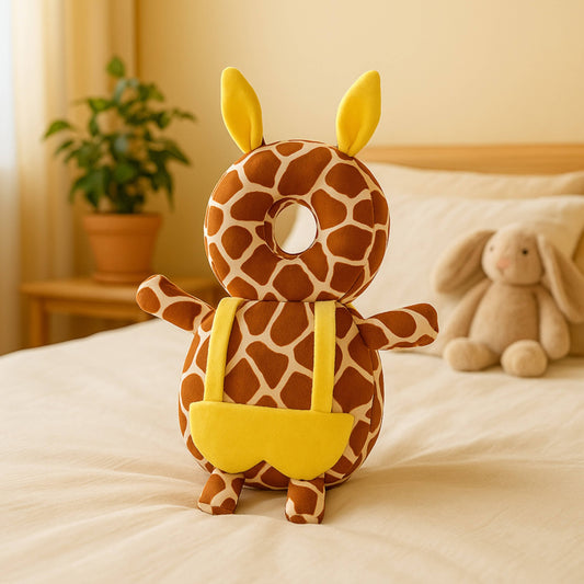 Baby Giraffe Infant Head Protector Backpack for Baby | BabyOuts