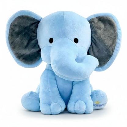 Adorable Baby Blue Elephant Plush Animal Soft Toy | Ultra-Soft Stuffed Soft Toy | BabyOuts