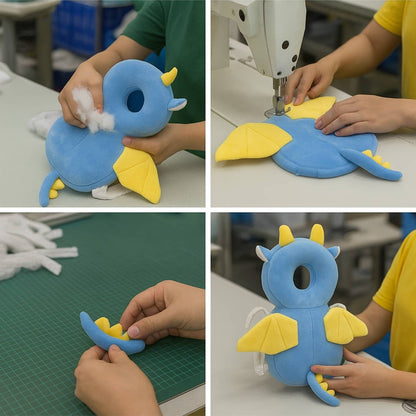 Adorable Baby Dragon Infant Head Protector Backpack for Baby | BabyOuts