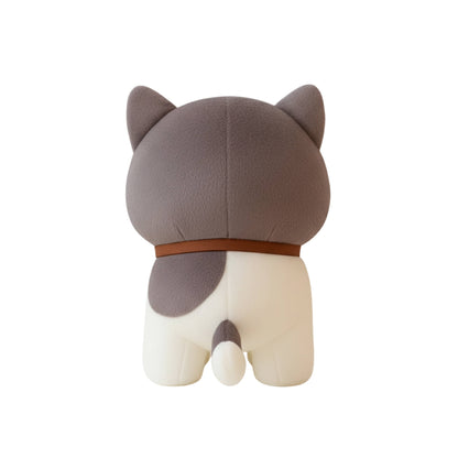 Adorable Chubby Light Brown and White Kitten Plush Animal Soft Toys for Baby and Kids (25 CM) | BabyOuts