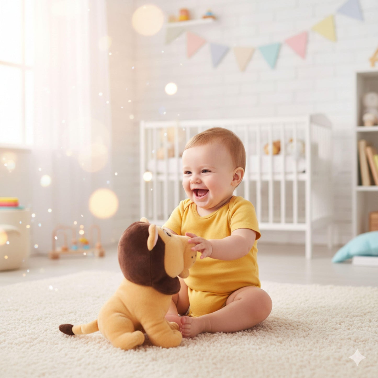 Soft Stuffed Lion Plush Animal Soft Toys for Baby and Kids (31CM) | BabyOuts