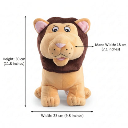 Soft Stuffed Lion Plush Animal Soft Toys for Baby and Kids (31CM) | BabyOuts