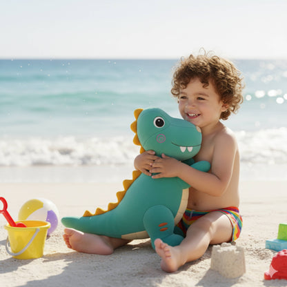 Amazing T-Rex Dinosaur Plush Animal Soft Toys for Baby and Kids (30cm) - Soft Green Stuffed Animal for Dino Lovers | BabyOuts