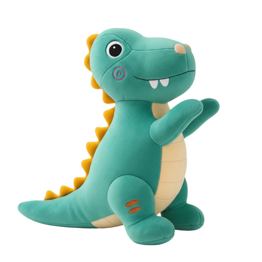 Amazing T-Rex Dinosaur Plush Animal Soft Toys for Baby and Kids (30cm) - Soft Green Stuffed Animal for Dino Lovers | BabyOuts