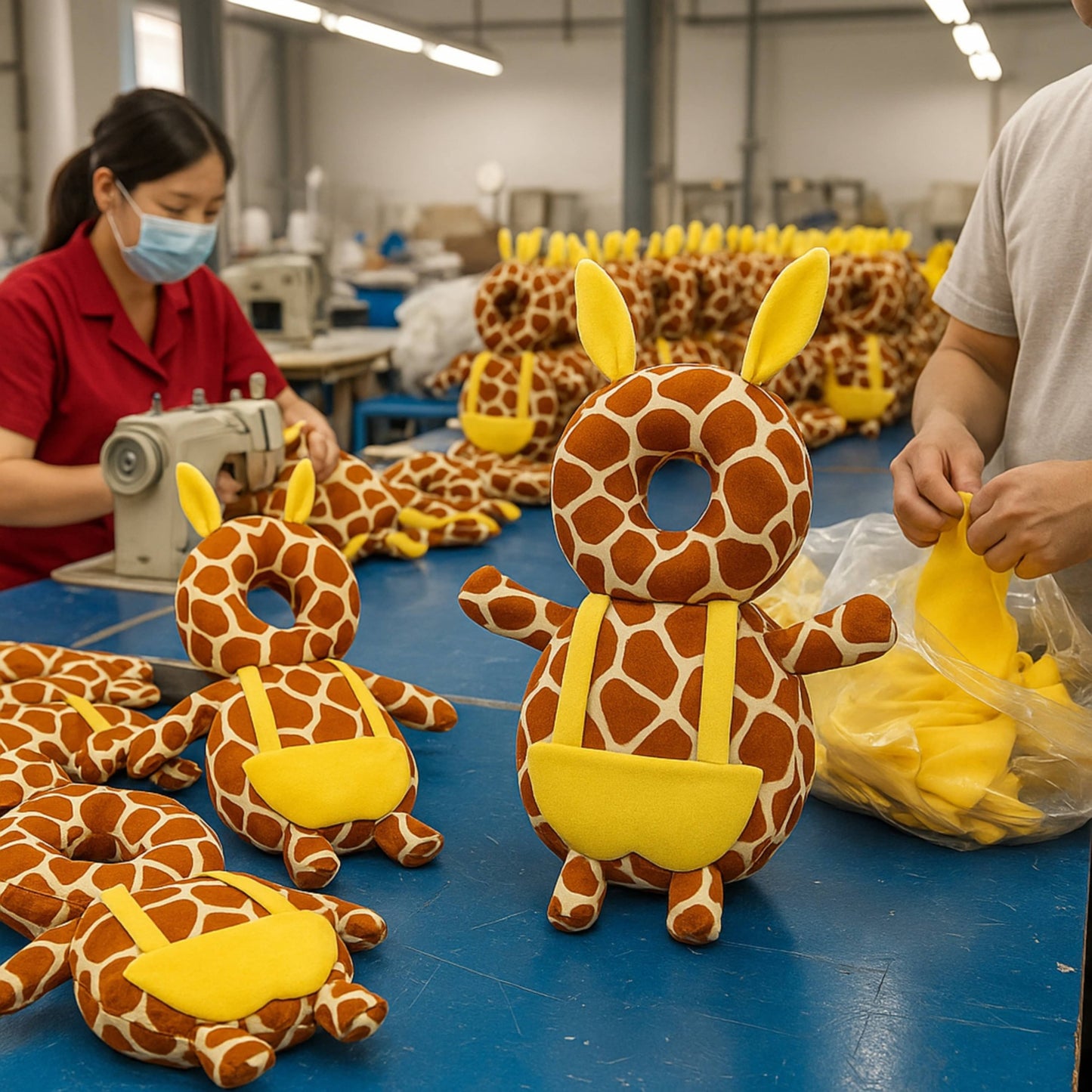 Baby Giraffe Infant Head Protector Backpack for Baby | BabyOuts