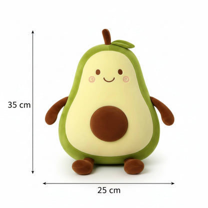 Cute Avocado Plush Soft Toy for Baby and Kids (35cm) - Soft Fruit Stuffed Animal for Kids | BabyOuts