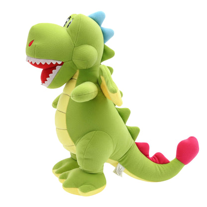 Green Dragon Plush Animal Soft Toys for Kids | Soft Stuffed Dinosaur Puppet for Imaginative Play | BabyOuts