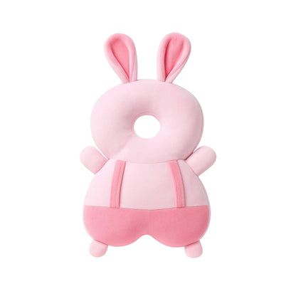 Adorable Pink Bunny Infant Head Protector For Baby | BabyOuts