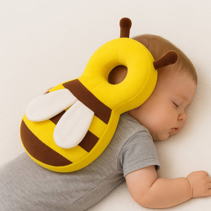 Honey Bee Infant Head Protector Backpack for Babies and Kids | Adjustable Safety Cushion for Crawling and Walking | BabyOuts