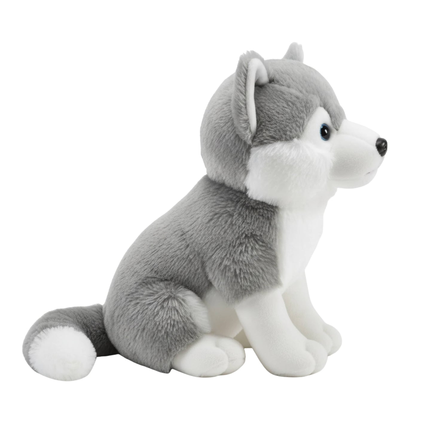 Husky Puppy Plush Animal Soft Toys for Baby and Kids (30cm) | BabyOuts