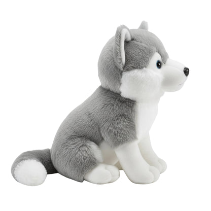 Husky Puppy Plush Animal Soft Toys for Baby and Kids (30cm) | BabyOuts
