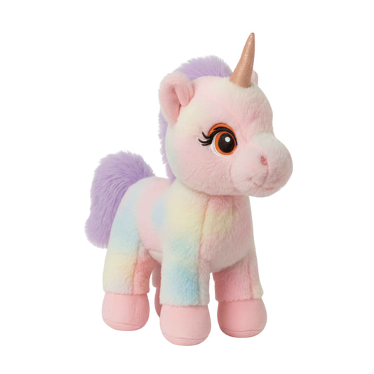 Rainbow Pastel Unicorn Plush Animal Soft Toys for Baby and Kids (40 CM) | BabyOuts