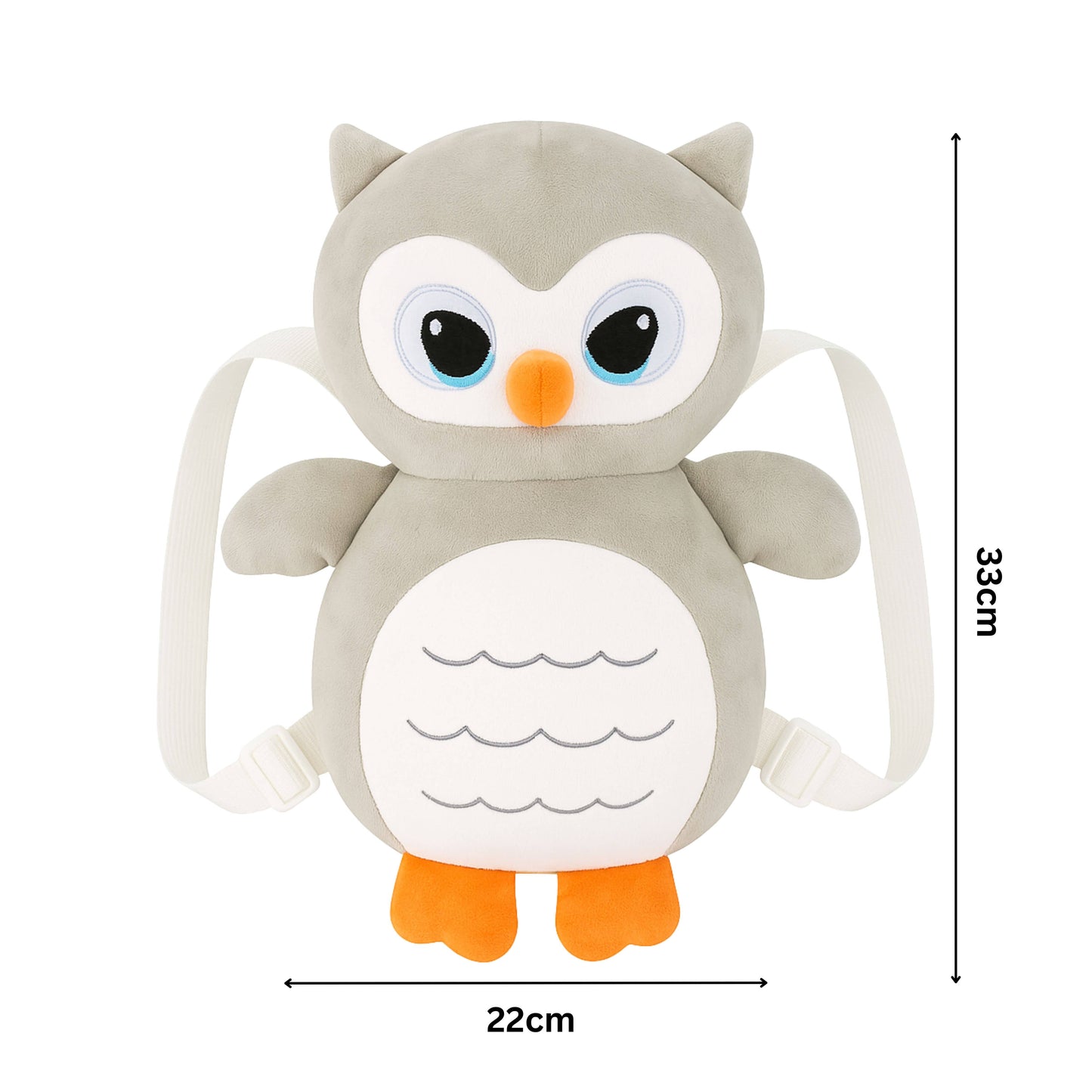 Soft Plush Owl Baby Head Protector for Babies And Kids (33cm x 22cm) | BabyOuts