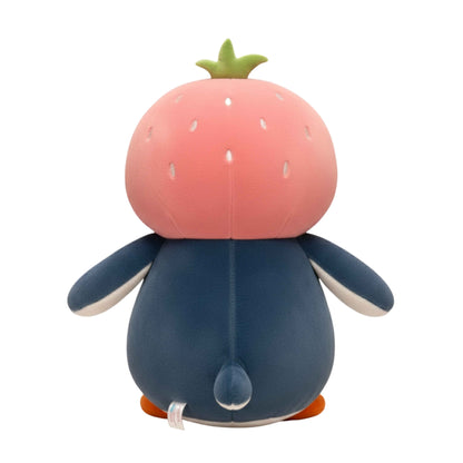 Strawberry Hat Penguin Plush Animal Soft Toys for Baby and kids (25 CM) | BabyOuts