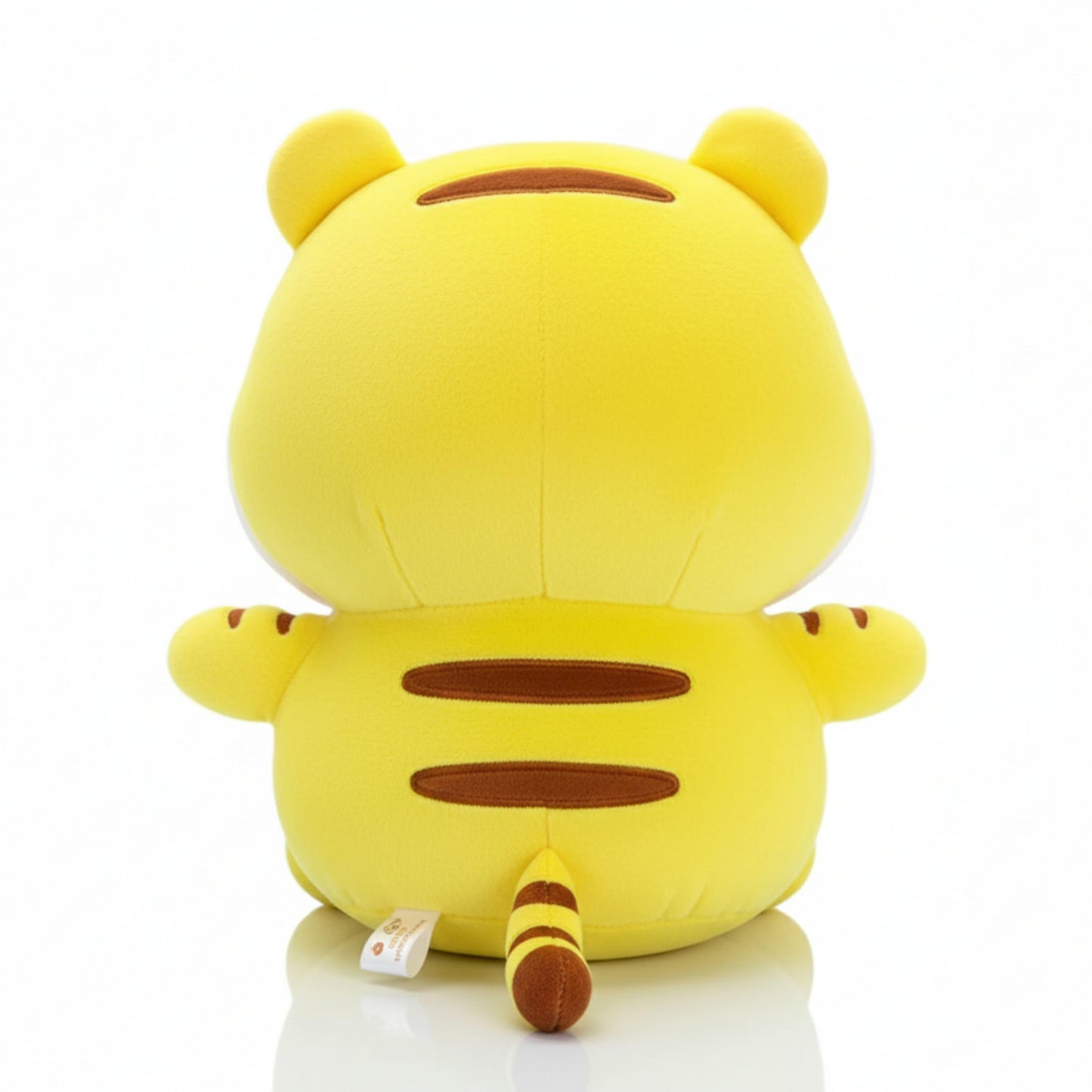 Sunny Yellow Tiger Plush Animal Soft Toys for Baby and Kids (30cm) | BabyOuts